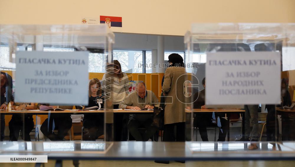 SERBIA-BELGRADE-ELECTIONS