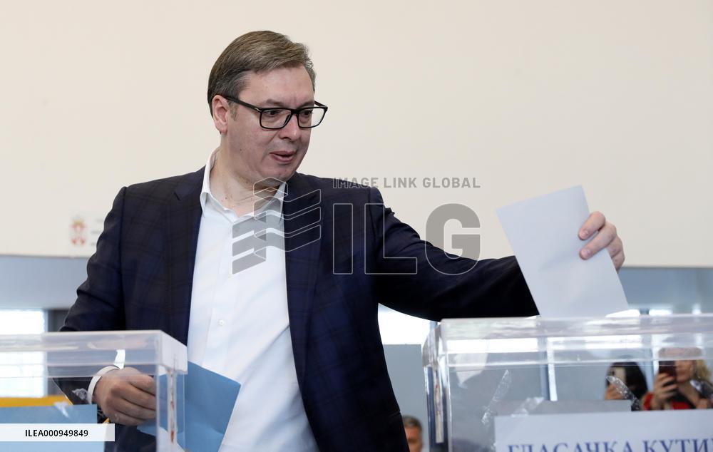 SERBIA-BELGRADE-ELECTIONS