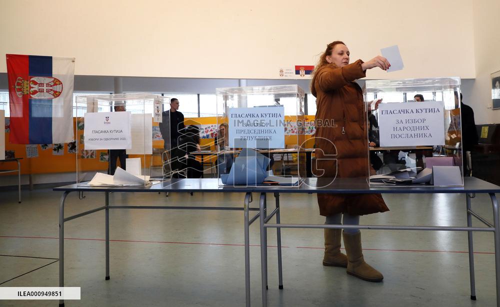 SERBIA-BELGRADE-ELECTIONS