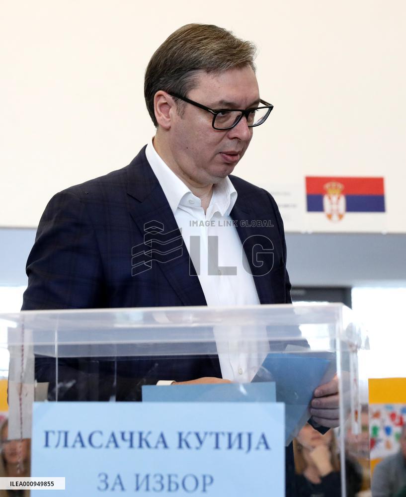 SERBIA-BELGRADE-ELECTIONS