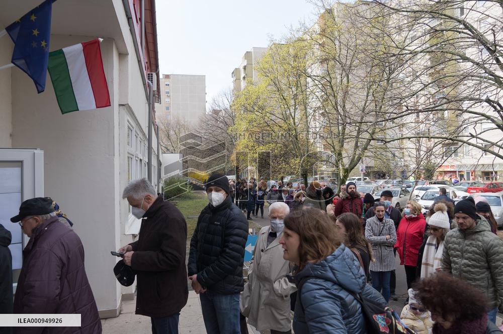 HUNGARY-BUDAPEST-PARLIAMENTARY ELECTIONS