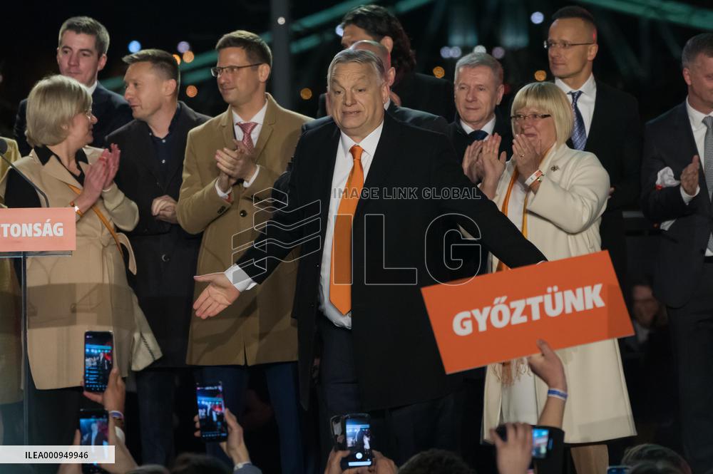 HUNGARY-BUDAPEST-PARLIAMENTARY ELECTIONS-RESULTS