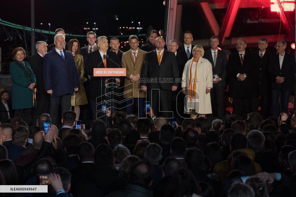 HUNGARY-BUDAPEST-PARLIAMENTARY ELECTIONS-RESULTS