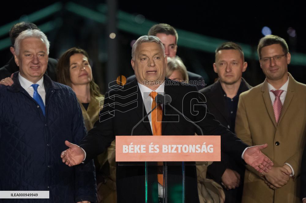 HUNGARY-BUDAPEST-PARLIAMENTARY ELECTIONS-RESULTS