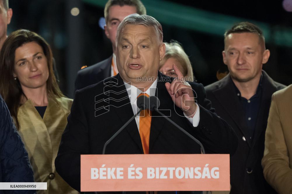 HUNGARY-BUDAPEST-PARLIAMENTARY ELECTIONS-RESULTS