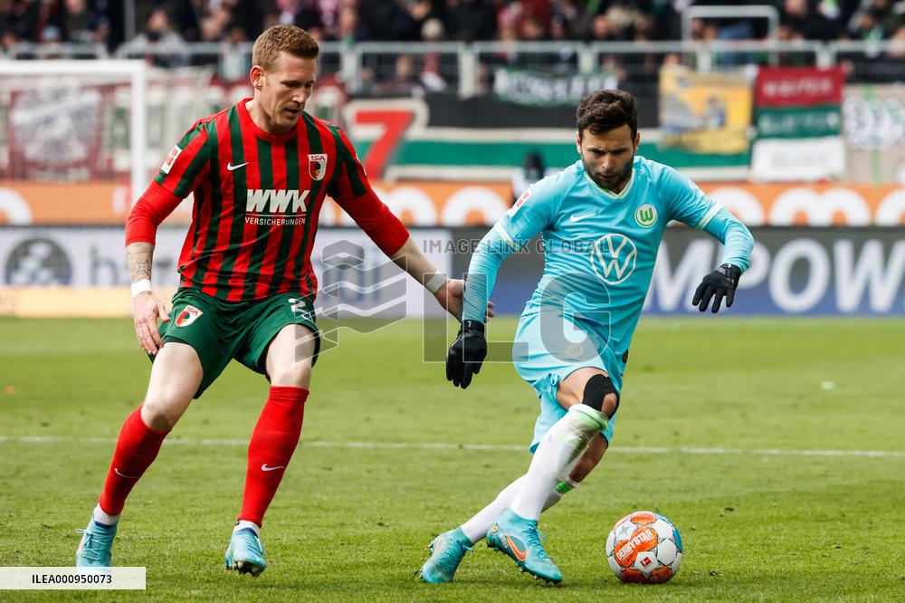 (SP)GERMANY-AUGSBURG-FOOTBALL-BUNDESLIGA-AUGSBURG VS WOLFSBURG