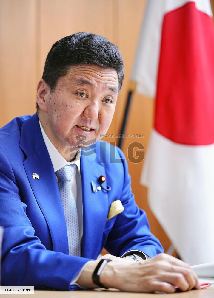 Japanese Defense Minister Nobuo Kishi