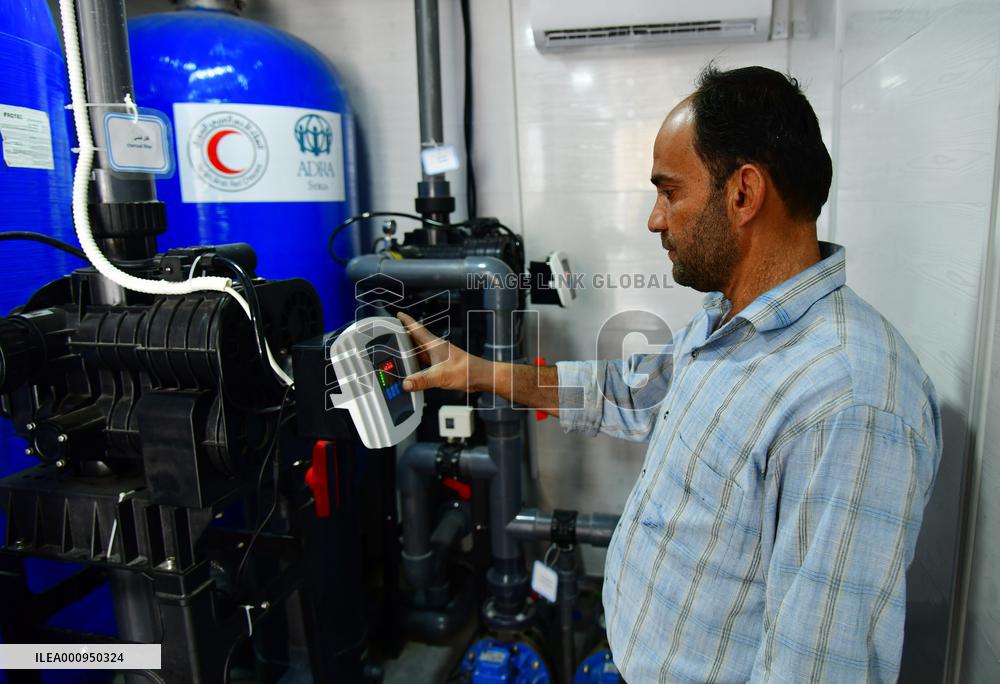 SYRIA-DAMASCUS-WELL-WATER DESALINATION CENTER