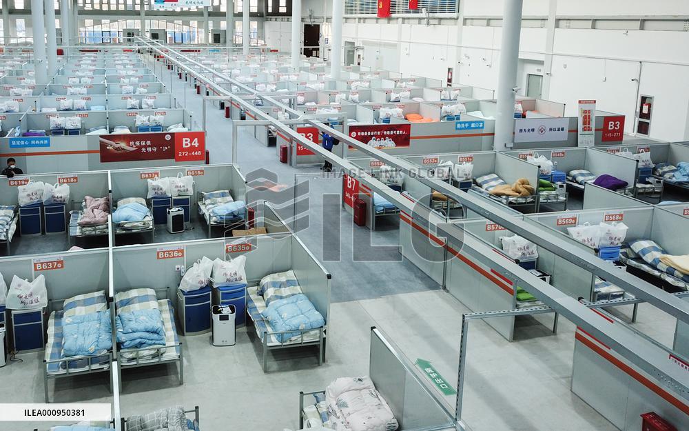 CHINA-SHANGHAI-MAKESHIFT HOSPITAL-OPEN (CN)