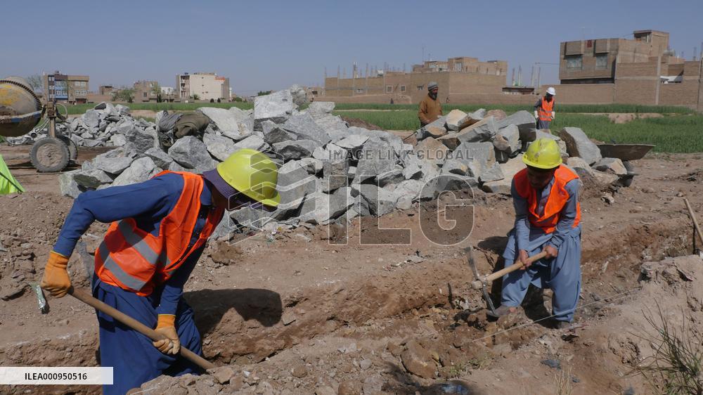 AFGHANISTAN-HERAT-WATER SUPPLY PROJECT-LAUNCH