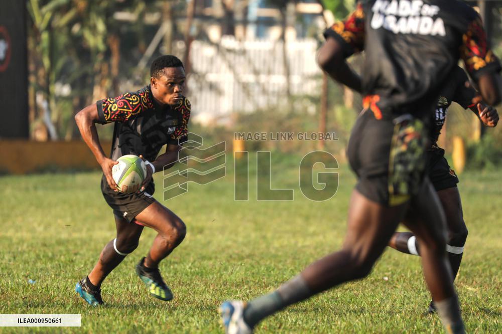 (SP)UGANDA-KAMPALA-UGANDA RUGBY 7S PLAYERS-TRAINING