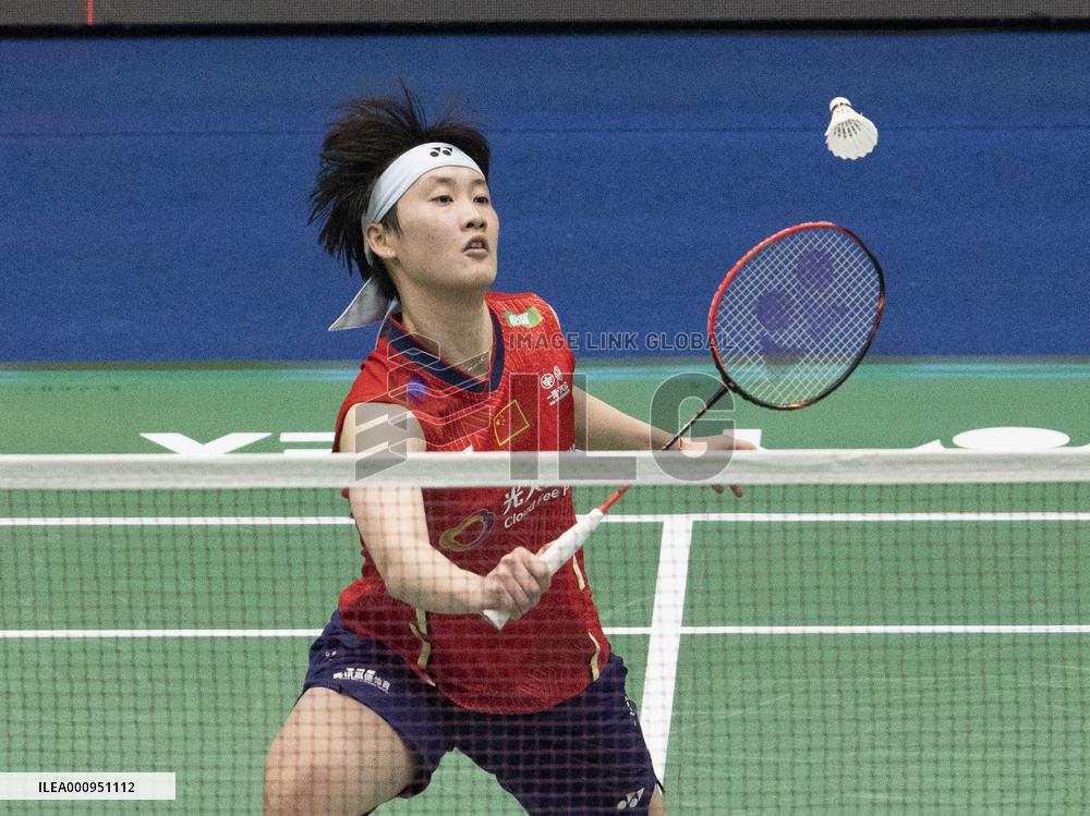 (SP)SOUTH KOREA-SUNCHEON-BADMINTON-KOREA OPEN 2022-WOMEN'S SINGLES
