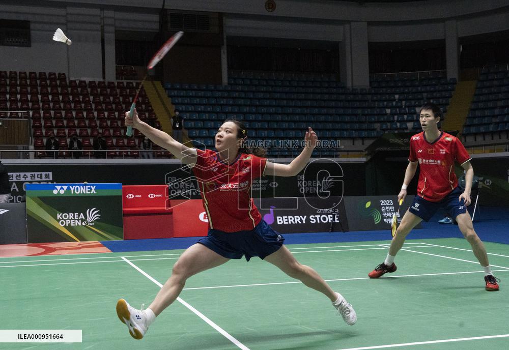 (SP)SOUTH KOREA-SUNCHEON-BADMINTON-KOREA OPEN 2022-MIXED DOUBLES