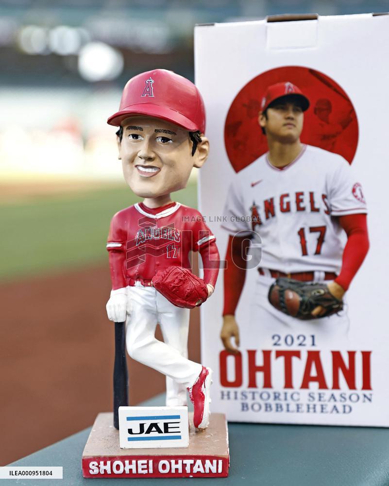 Baseball: Shohei Ohtani bobblehead