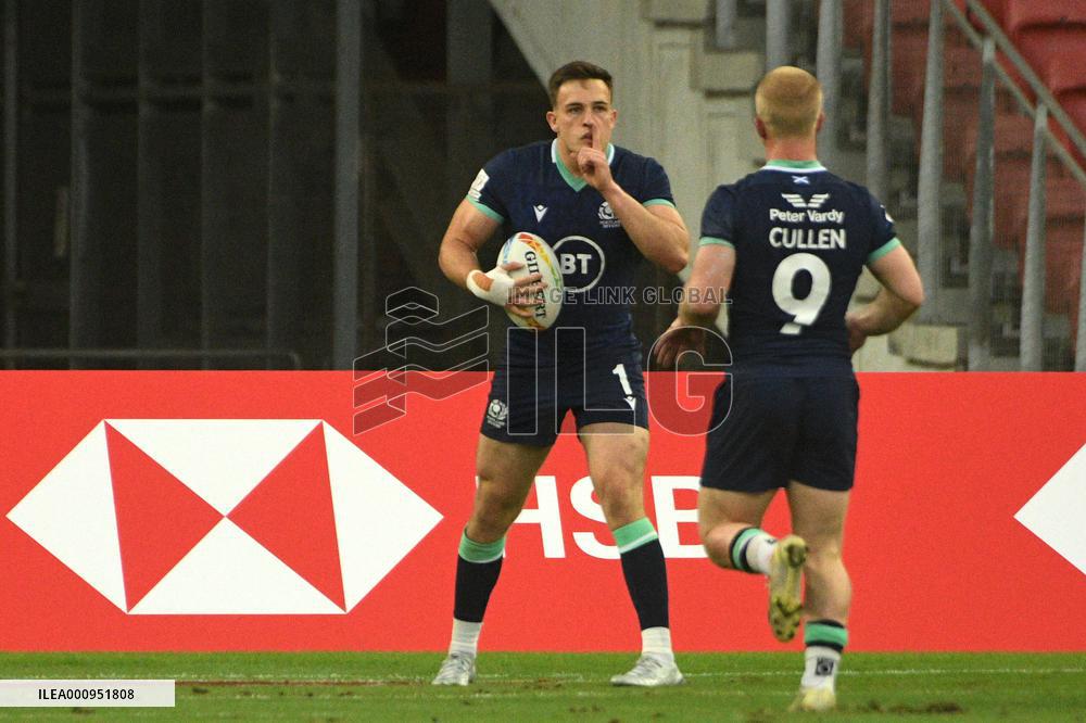 (SP)SINGAPORE-RUGBY-HSBC WORLD RUGBY SEVENS