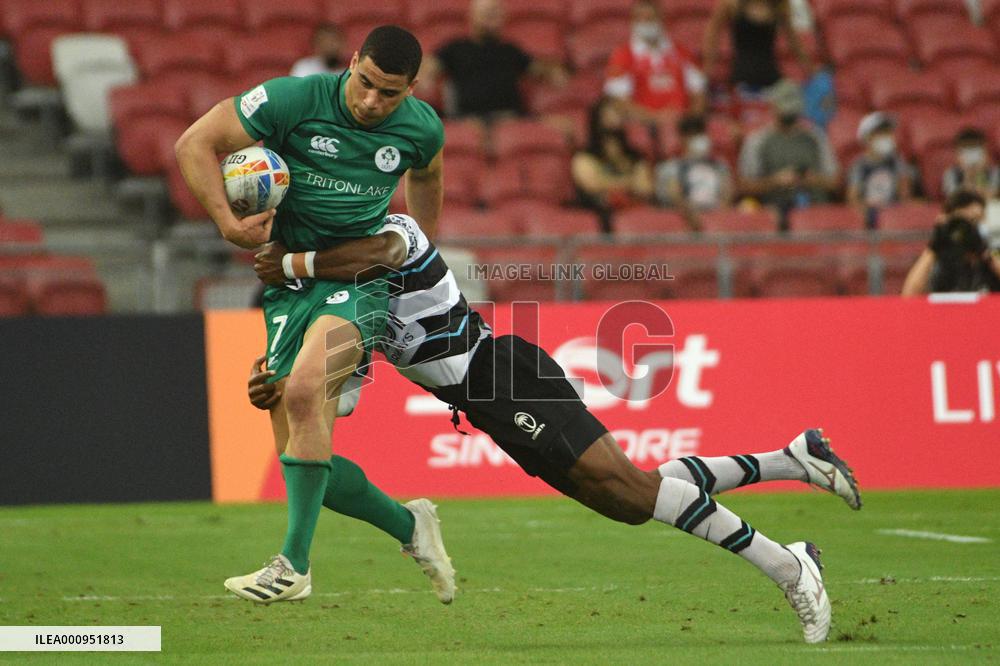 (SP)SINGAPORE-RUGBY-HSBC WORLD RUGBY SEVENS