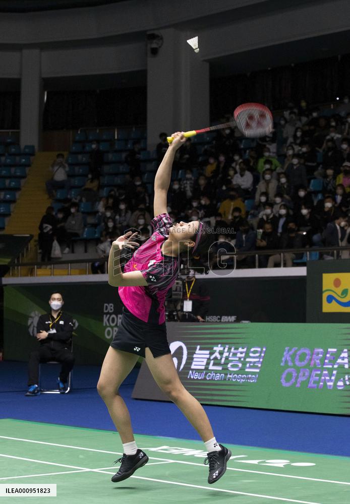 (SP)SOUTH KOREA-SUNCHEON-BADMINTON-KOREA OPEN 2022-SEMIFINAL