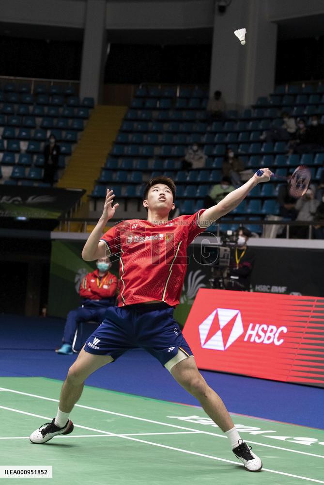 (SP)SOUTH KOREA-SUNCHEON-BADMINTON-KOREA OPEN 2022-MEN'S SINGLES-SEMIFINAL