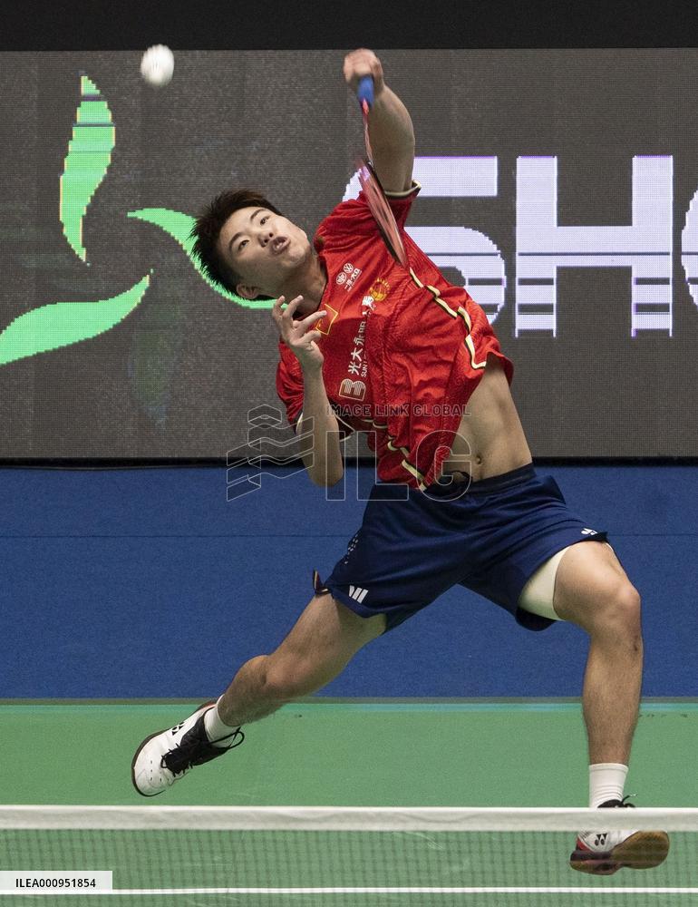 (SP)SOUTH KOREA-SUNCHEON-BADMINTON-KOREA OPEN 2022-MEN'S SINGLES-SEMIFINAL