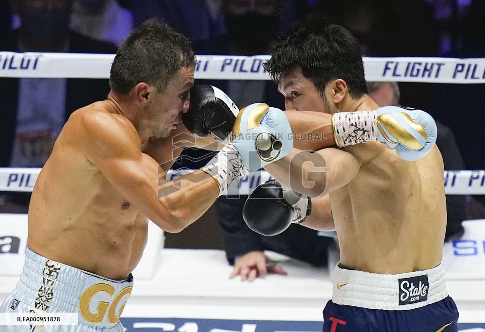 Boxing: Murata-Golovkin title unification bout