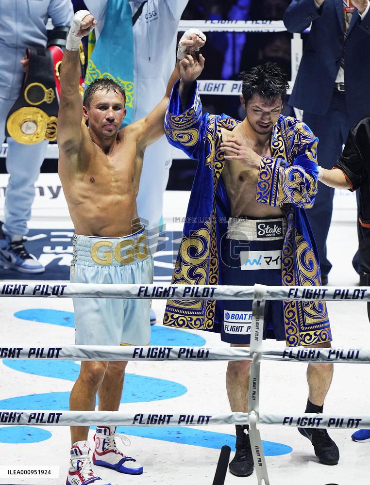 Boxing: Murata-Golovkin title unification bout