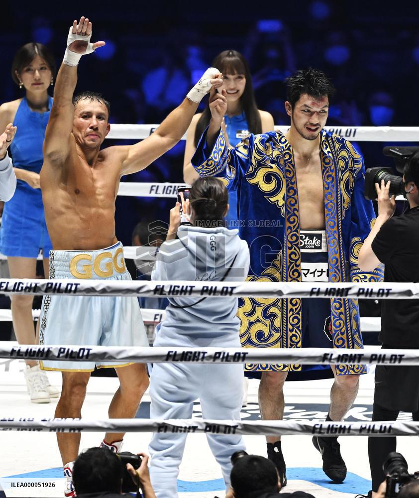 Boxing: Murata-Golovkin title unification bout