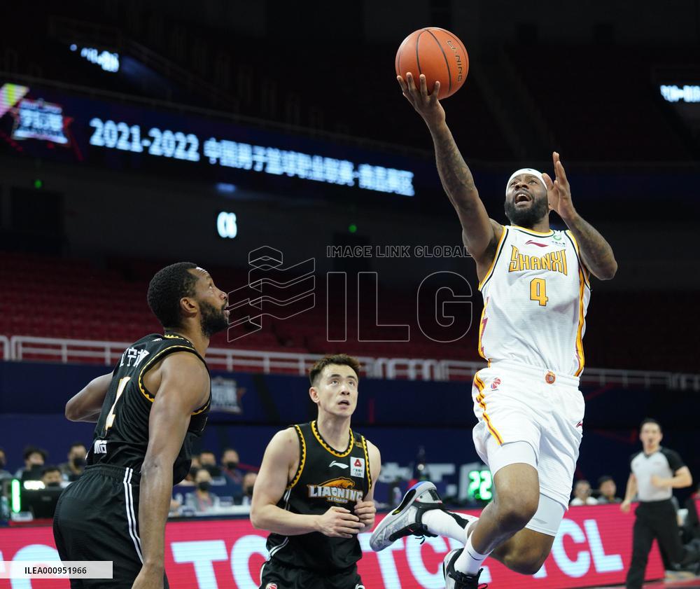 (SP)CHINA-NANCHANG-BASKETBALL-CBA LEAGUE-SHANXI LOONGS VS LIAONING FLYING LEOPARDS (CN)