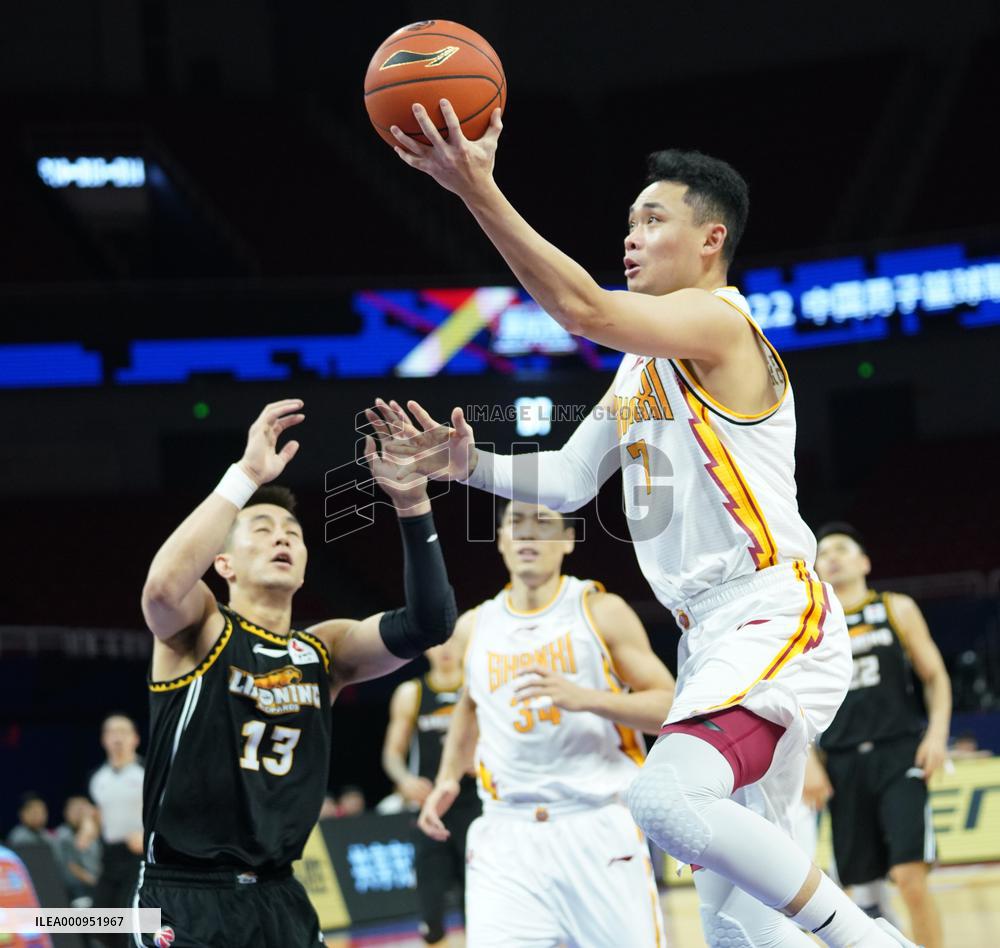 (SP)CHINA-NANCHANG-BASKETBALL-CBA LEAGUE-SHANXI LOONGS VS LIAONING FLYING LEOPARDS (CN)