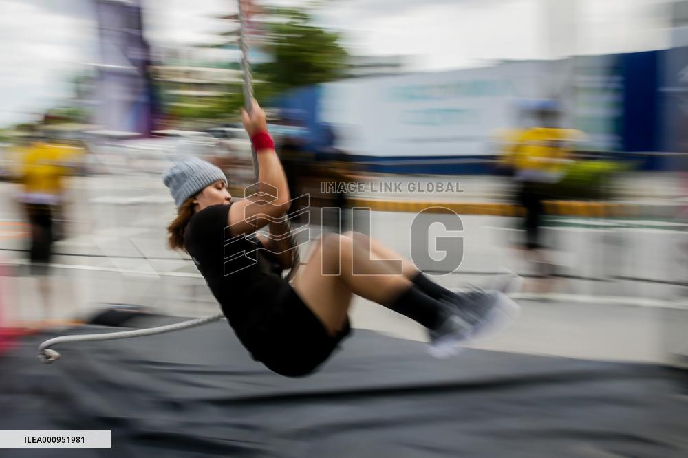 (SP)PHILIPPINES-PASIG CITY-OBSTACLE COURSE RACE 100M