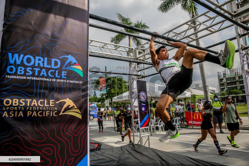 (SP)PHILIPPINES-PASIG CITY-OBSTACLE COURSE RACE 100M