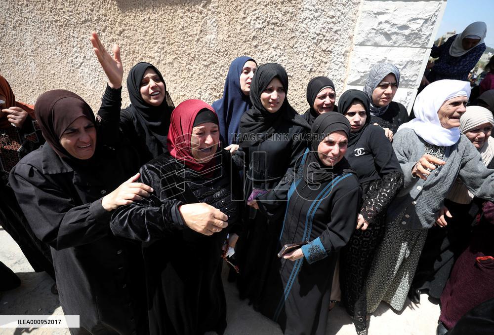 MIDEAST-JENIN-FUNERAL