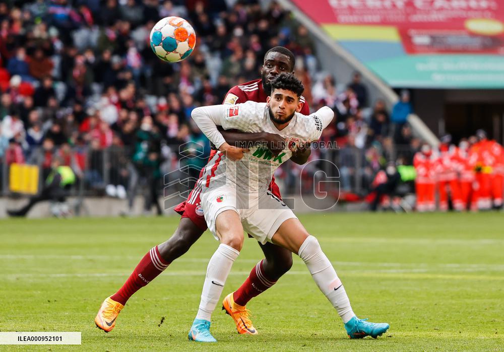 (SP)GERMANY-MUNICH-FOOTBALL-BUNDESLIGA-BAYERN MUNICH VS AUGSBURG