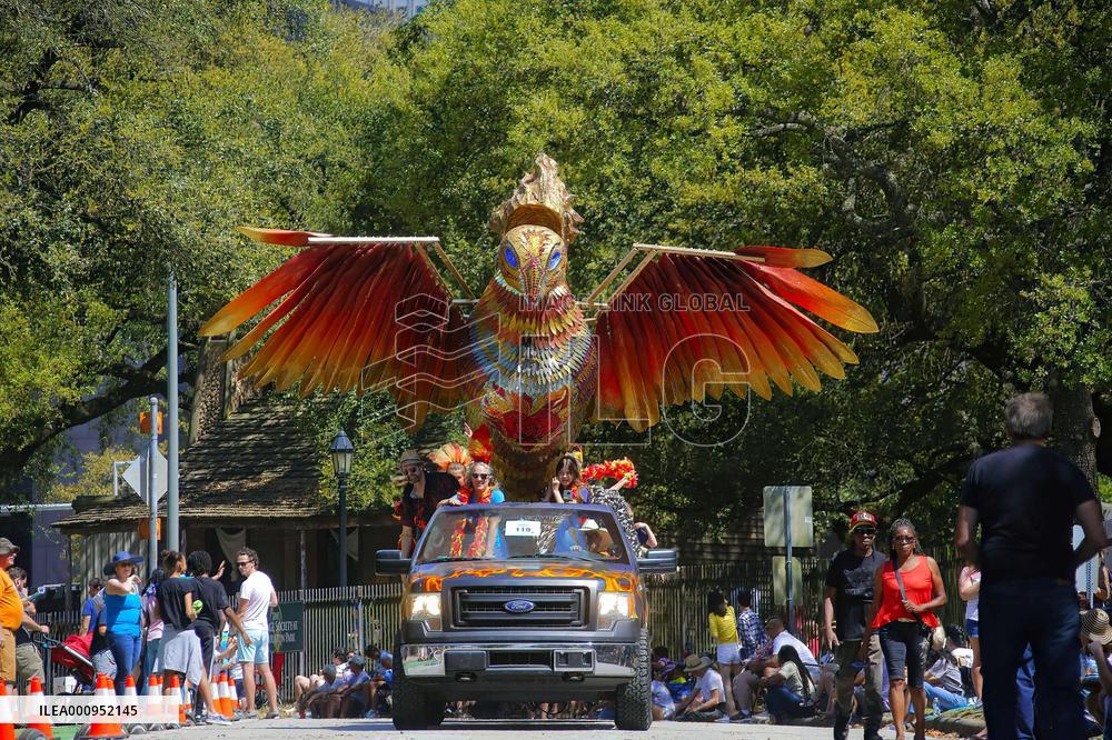 U.S.-HOUSTON-ART CAR PARADE