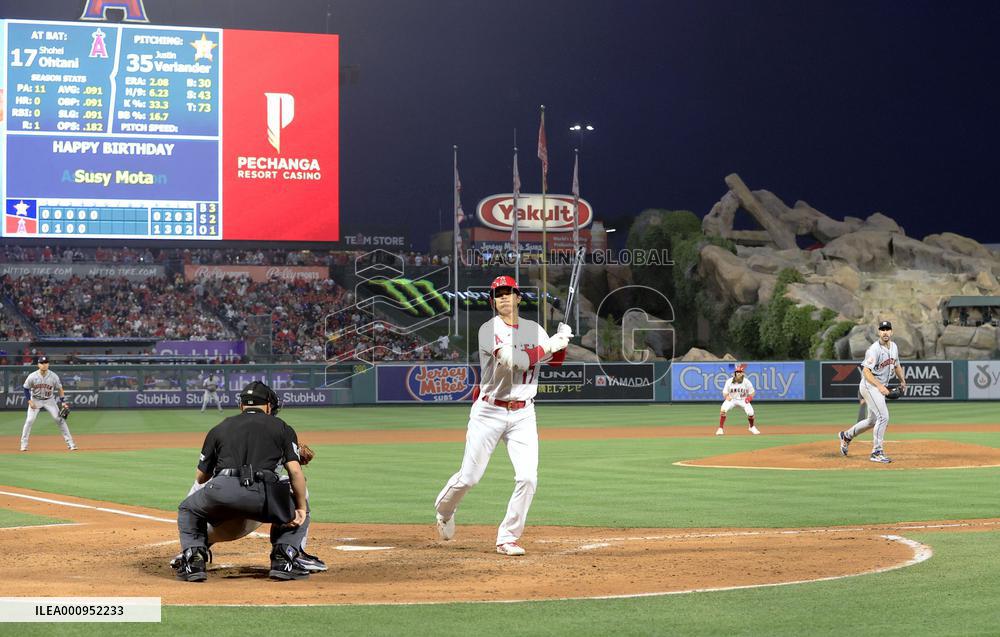 Baseball: Astros vs. Angels