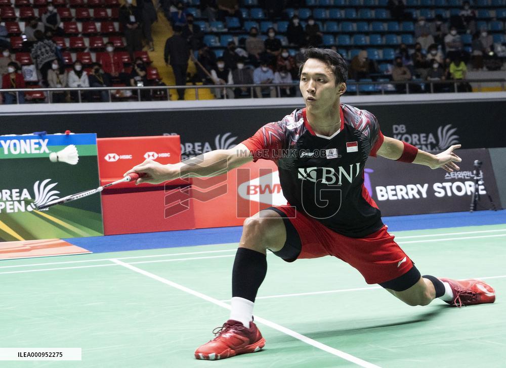 (SP)SOUTH KOREA-SUNCHEON-BADMINTON-KOREA OPEN 2022-MEN'S SINGLES-FINAL