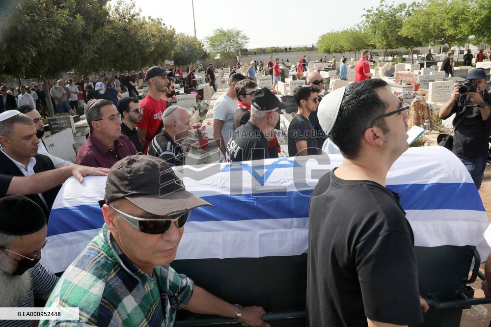 ISRAEL-KFAR SABA-SHOOTING ATTACK-VICTIM-FUNERAL