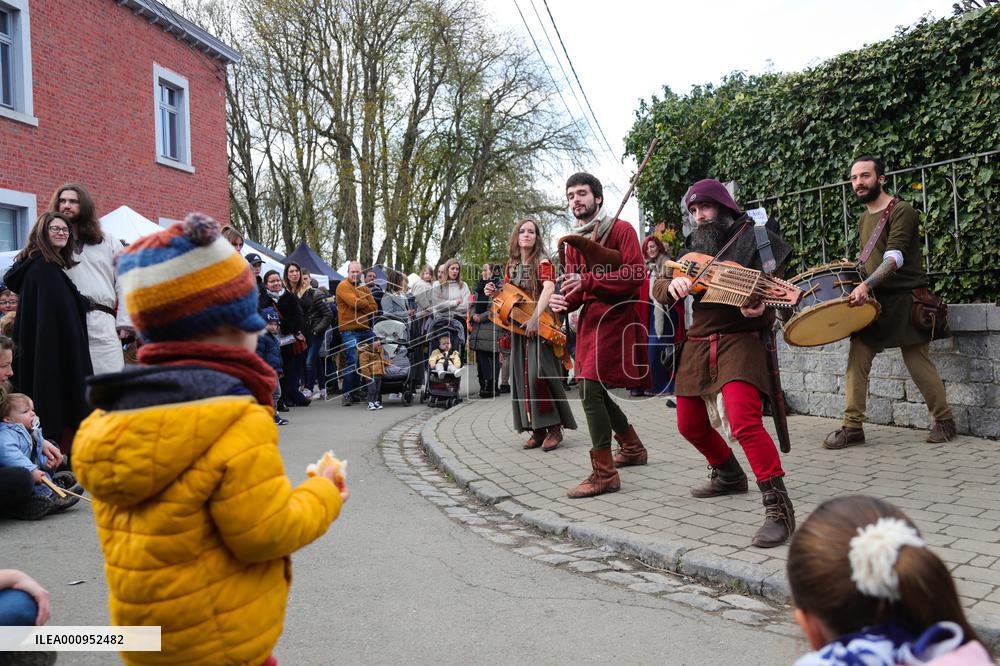 BELGIUM-OUFFET-MEDIEVAL FESTIVAL