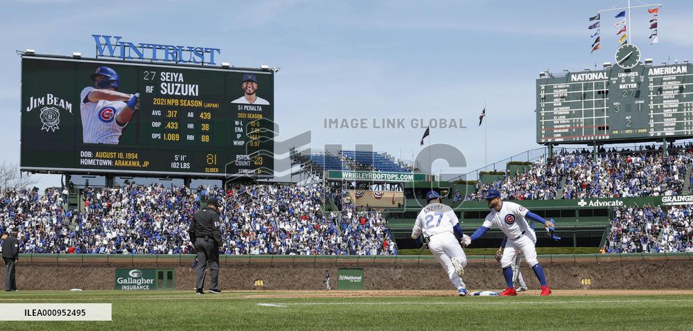 Baseball: Brewers vs. Cubs