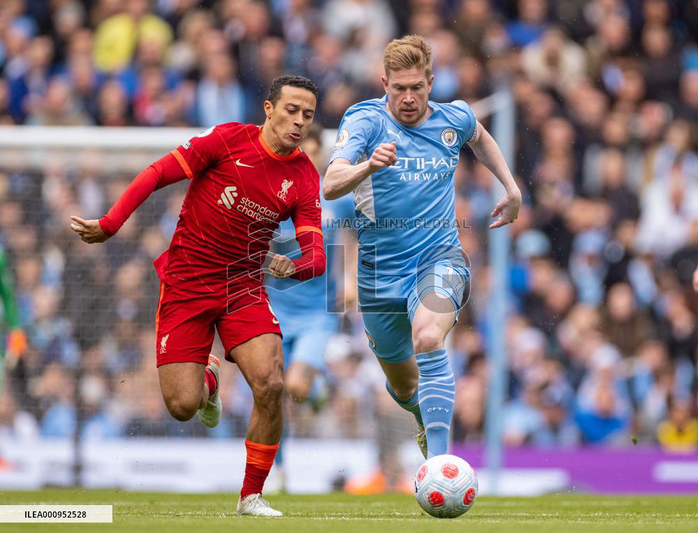 (SP)BRITAIN-MANCHESTER-FOOTBALL-PREMIER LEAGUE-MANCHESTER CITY VS LIVERPOOL