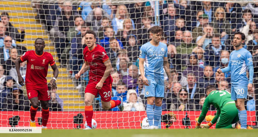 (SP)BRITAIN-MANCHESTER-FOOTBALL-PREMIER LEAGUE-MANCHESTER CITY VS LIVERPOOL