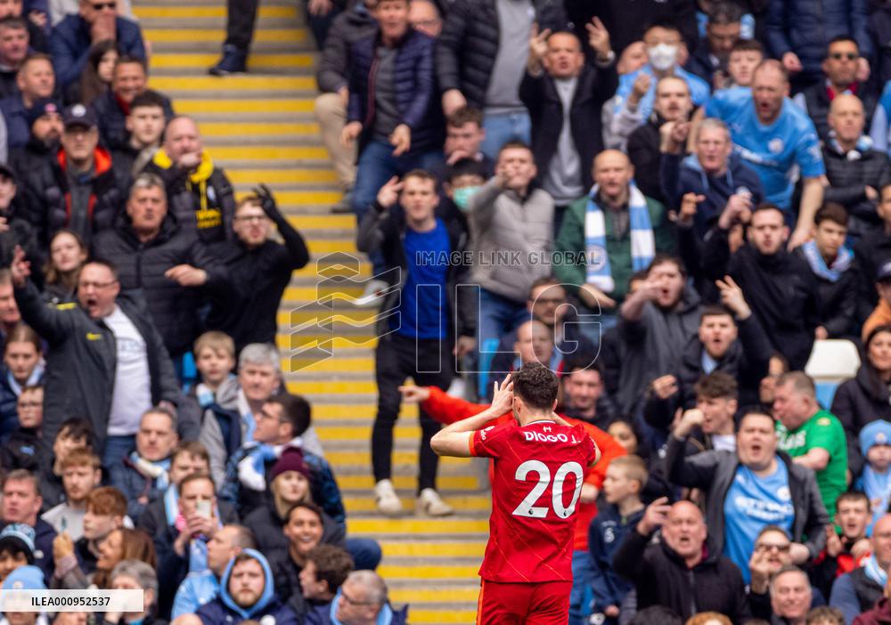 (SP)BRITAIN-MANCHESTER-FOOTBALL-PREMIER LEAGUE-MANCHESTER CITY VS LIVERPOOL