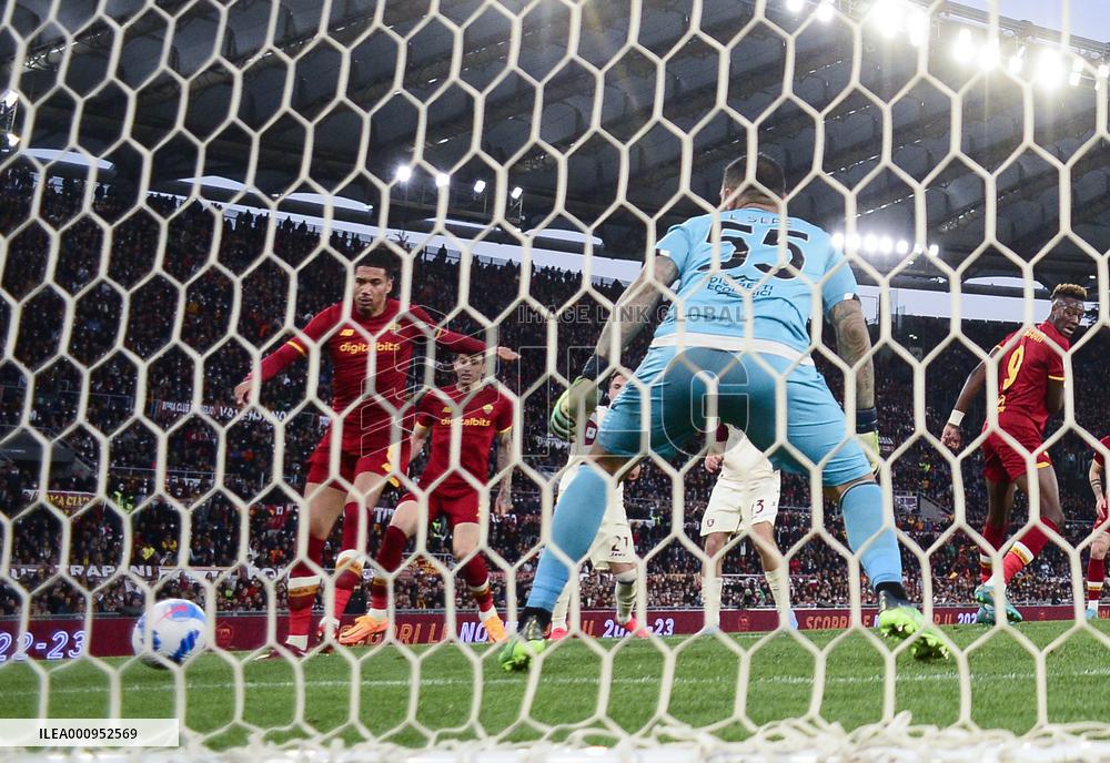 (SP)ITALY-ROME-FOOTBALL-SERIE A-ROMA VS SALERNITANA