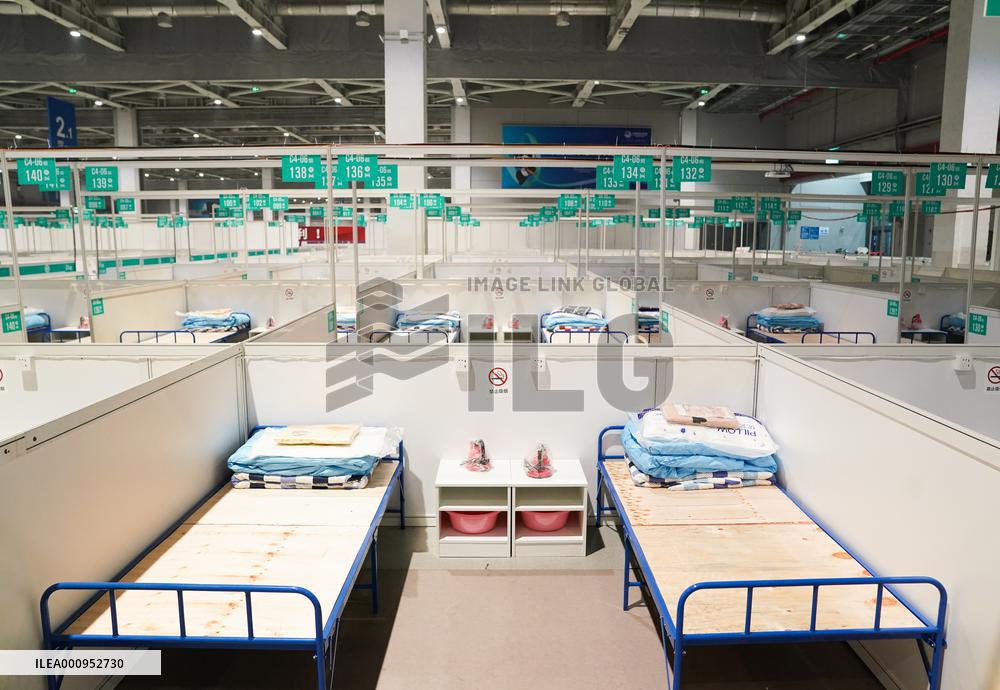 CHINA-SHANGHAI-NECC-MAKESHIFT HOSPITAL (CN)