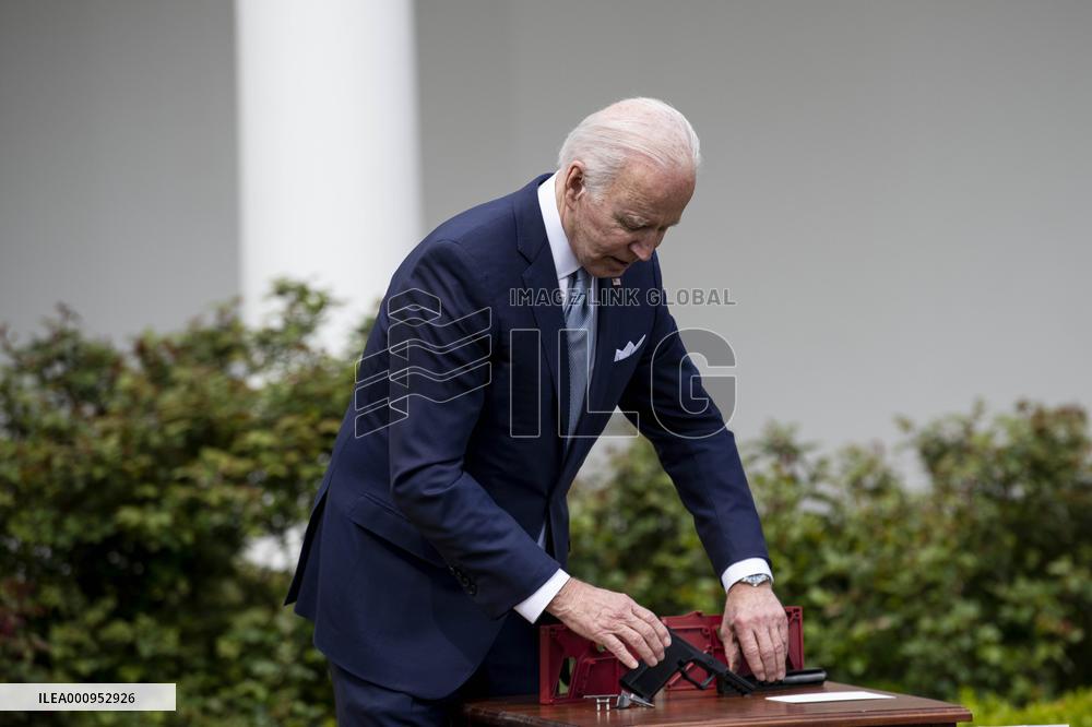 U.S.-"GHOST GUNS"-PROLIFERATION CURB