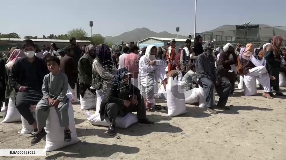 Fresh batch of food aid from China distributed in Afghanistan