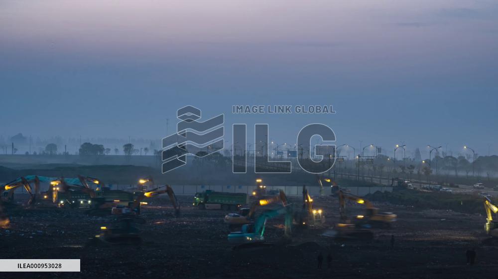 Time lapse: China completes supplies transfer station in 60 hours