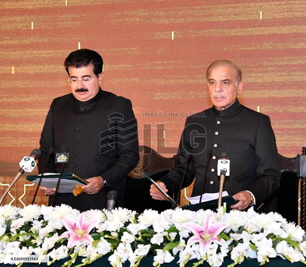 PAKISTAN-ISLAMABAD-PM-OATH-TAKING CEREMONY
