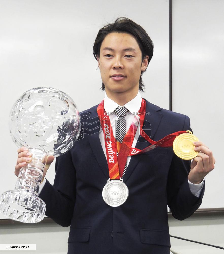 Ski jumper Ryoyu Kobayashi