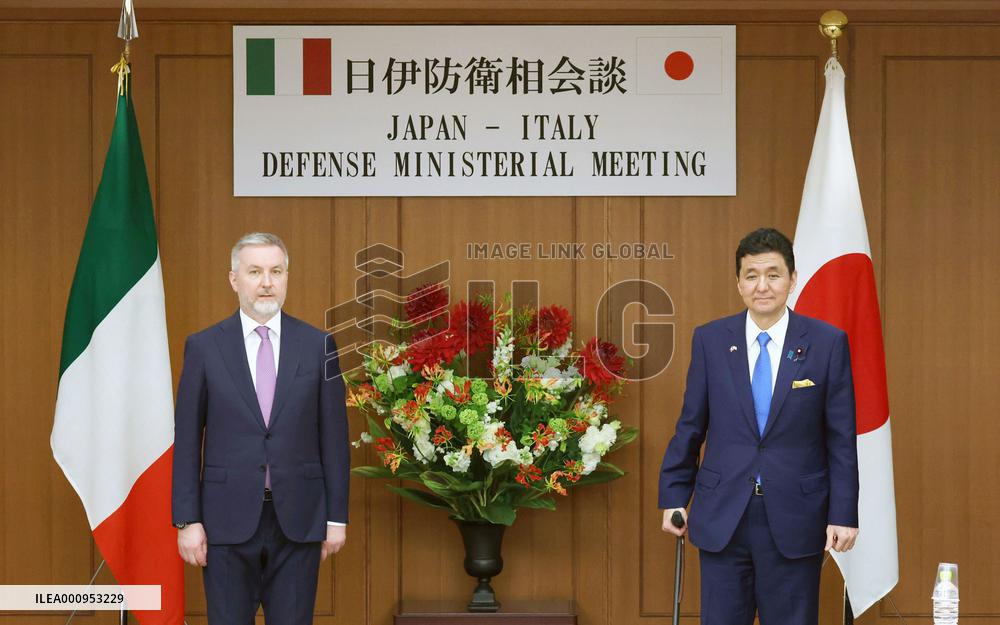 Japan-Italy defense ministerial meeting