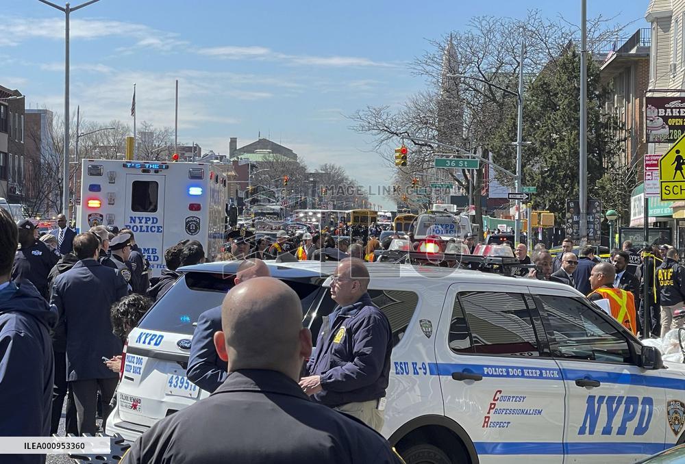 U.S.-NEW YORK-SUBWAY STATION-SHOOTING